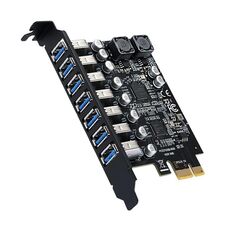 PCE7USB-R05 PCI-E a USB 3.2 GEN1 Scheda di espansione a 7 porte 19PIN Super Speed 5Gbps