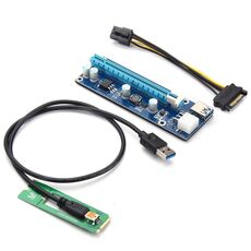 PCE164P-N03 VER006C Riser Mini PCI-E da 1X a 16X per scheda immagine esterna per laptop, specifiche: da M2 a 6 pin