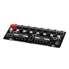 PWM Fan Hub Computer CPU Fan Extender (grande interfaccia a 4 pin)