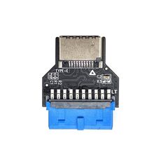USB 3.0 19PIN Header to Type-E Front A-Key Interface Estende le porte USB al PC, Spec: Up-high