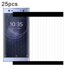 Per Sony Xperia XA2 Ultra 25pcs Pellicola in vetro temperato a schermo intero con bordo curvo 3D