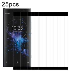 Per Sony Xperia XA2 Plus 25pcs Pellicola in vetro temperato a schermo intero con bordo curvo 3D
