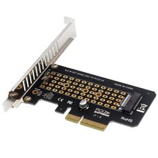 Scheda di trasferimento NVME da 5 pezzi da M.2 a PCIE3.0/4.0 scheda di espansione X4 a piena velocità, stile: altezza intera