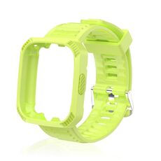Per Redmi Watch 3 cinturino in silicone integrato con trama in fibra di carbonio (verde)