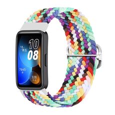 Per cinturino per orologio con fibbia intrecciata in nylon Huawei Band 8 (colorato)