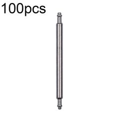 100 pz/set Cinturino in acciaio inossidabile 304 Cinghia per biella Tutte le alette dell'interruttore in acciaio, Stile: Single Drag (1.5x22mm)