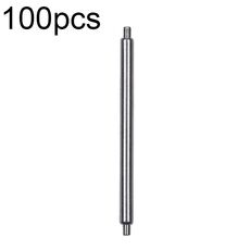 100 pezzi/set cinturino in acciaio inossidabile 304 cinturino per biella tutte le alette dell'interruttore in acciaio, stile: senza trascinamento (1,5 x 20 mm)