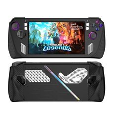 Per ASUS ROG Ally Console di gioco Cover protettiva in silicone Custodia per olio spray (nero)