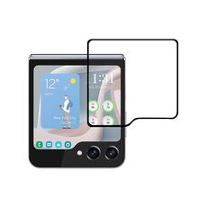 Per Samsung Galaxy Z Flip5 Pellicola per schermo in vetro temperato con protezione per schermo a copertura totale per schermo piccolo esterno