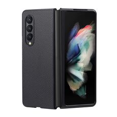 Per Samsung Galaxy Z Fold3 5G ViLi TC Series Custodia per cellulare in fibra di carbonio Kevlar Texture (nero)