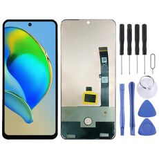 Schermo LCD AMOLED per assemblaggio completo di digitalizzatore ZTE Blade V40s (nero)