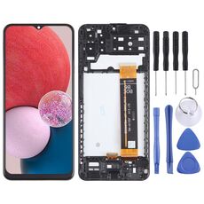 Schermo LCD OEM per Samsung Galaxy A13 4G SM-A135 Digitizer Assemblaggio completo con cornice