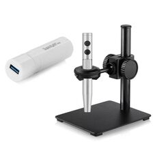 Dermatoscopio d'ingrandimento del microscopio elettronico digitale da 5 milioni, specifica: B008 + Z008 Rack di sollevamento alto basso + scatola WiFi