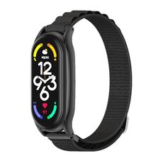 Per Xiaomi Mi Band 7/7 NFC MIJOBS PLUS Cinturino in nylon traspirante (nero)