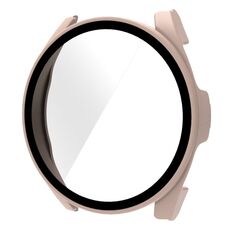 Per Xiaomi Watch S2 42mm PC + 9H Custodia protettiva integrata in vetro temperato (rosa)