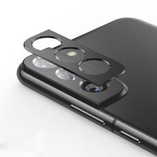 Per Samsung Galaxy S22 / S22 + 5G Pellicola in vetro temperato con obiettivo per fotocamera posteriore integrata (nero)