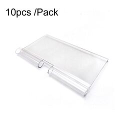 50pcs 40 x 100mm Striscia di etichette Display del supermercato Segno del prezzo