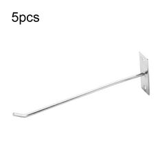 10 cm 10 pezzi 6 mm di spessore Nail Wall Display Ganci per gioielli Gancio a filo singolo