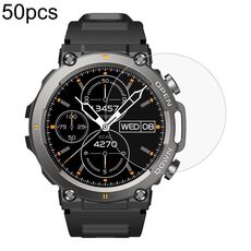 Per Zeblaze Vibe 7 50pcs 0.26mm 2.5D 9H Pellicola proteggi schermo in vetro temperato per orologio