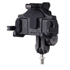 MOTOSLG Crab Supporto per morsetto per telefono moto M10 Ballhead Mount con blocco antifurto (nero)