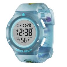 Cassa fasciatoio Orologio elettronico Mini Cartoon Sveglia Orologio impermeabile (Ragazzo)
