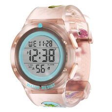 Cassa fasciatoio Orologio elettronico Mini Cartoon Sveglia Orologio impermeabile (Ragazza)