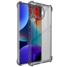 Per Xiaomi Civi 3 5G imak Custodia antiurto per telefono Airbag TPU (nero trasparente)