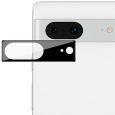 Per Google Pixel 8 IMAK Obiettivo della fotocamera posteriore Pellicola in vetro Versione nera