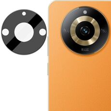 Per Realme 11 5G IMAK Obiettivo della fotocamera posteriore Pellicola in vetro Versione nera