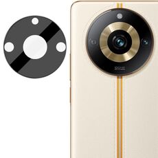 Per Realme 11 Pro 5G / 11 Pro + 5G IMAK Obiettivo fotocamera posteriore Pellicola in vetro Versione nera