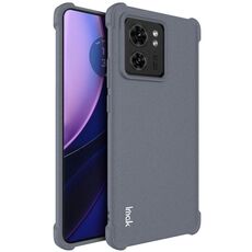 Per Motorola Moto Edge 40 5G imak custodia per telefono in TPU antiurto per airbag (grigio opaco)
