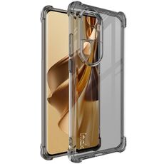 Per OPPO Reno10 Pro + 5G imak Custodia per telefono in TPU antiurto per airbag (nero trasparente)