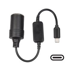 1.2m 12W Power Driving Recorder TYPE-C alla presa accendisigari