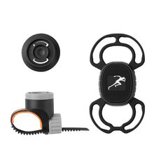 Staffa per cellulare fissa per ciclismo in silicone anti-vibrazione per bici, modello: Strap Style