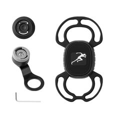 Staffa fissa per telefono cellulare in silicone anti-vibrazione per bici, modello: Settlement Style