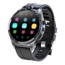 L01 1,43 pollici IP67 impermeabile 4G Android 9.0 Smart Watch supporto riconoscimento facciale / GPS, specifica: 4G + 64G (nero)