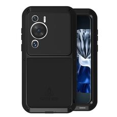 Per Huawei P60 / P60 Pro / P60 Art LOVE MEI POWERFUL Custodia in metallo antiurto impermeabile antipolvere (nero)