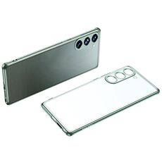Per Samsung Galaxy S23+ 5G SULADA Custodia per telefono in TPU satinato galvanico (verde)