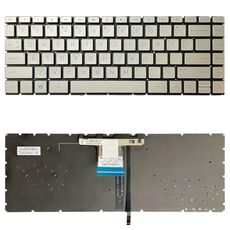Tastiera versione USA con retroilluminazione per HP Pavilion x360 14-CE 14-DH 14-cd 14m-cd 14t-cd 14-CE000 L47854-171 (oro)