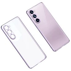 Per Samsung Galaxy S23+ 5G SULADA Custodia antiurto in TPU trasparente per telefono (viola)
