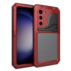 Per Samsung Galaxy S23 + 5G RedPepper Wolf 360 Full Body Rugged IP68 Custodia per telefono impermeabile (rosso)