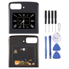 Schermo secondario LCD originale per Motorola Razr 2022 con assemblaggio completo di digitalizzatore