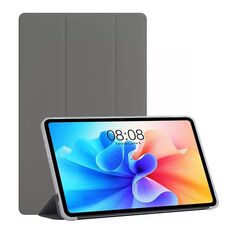 Per Teclast T40 Pro WMC0724 3-Fold Holder Folio Tablet Smart Case in pelle (grigio)