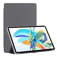 Per Teclast M40 Pro WMC0635 3-Fold Holder Custodia in pelle per tablet Folio (grigio)
