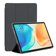 Per Teclast M40 Plus WMC1993 3-Fold Holder Custodia in pelle per tablet Folio (grigio)