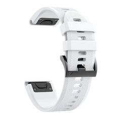 Cinturino di ricambio in silicone per Garmin Fenix 7S Pro 42 mm (bianco)