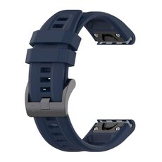 Cinturino in silicone tinta unita per Garmin Fenix 7S Pro 42 mm blu scuro EDA004961902L 6922958750611