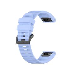 Per cinturino sportivo in silicone Garmin Fenix 7 Pro 51mm (azzurro)