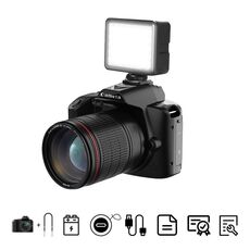 Visione notturna a doppia fotocamera 4K 64 milioni di pixel Fotocamera digitale WIFI ad alta definizione standard + luce di riempimento