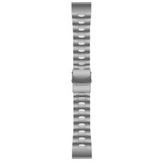Per cinturino dell'orologio a sgancio rapido in lega di titanio solare Garmin Instinct 2 (grigio titanio)